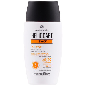 Cantabria Labs / Heliocare 360º Water Gel Sunscreen SPF 50+ - Солнцезащитный увлажняющий гель-флюид СЗФ 50+ 50 мл