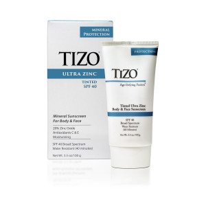 TiZO / СОЛНЦЕЗАЩИТНЫЕ СРЕДСТВА Ultra Zinc SPF 40 Tinted - Крем солнцезащитный для лица и тела с оттенком 100 мл