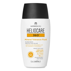 Cantabria Labs / Heliocare 360º Mineral Tolerance Fluid Sunscreen SPF 50 - Солнцезащитный флюид SPF 50 для чувств. кожи 50 мл