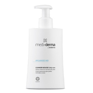 Medi+Derma / Hylanses MD Cleanser Mousse Daily Care - Крем-пенка для нормальной и сухой кожи 200 мл