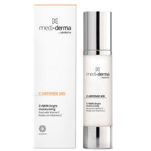 Medi+Derma / C-Defence MD C+Skin Bright Moisturizing Fluid Vitamin C - Восстанавливающий флюид с витамином C 50 мл