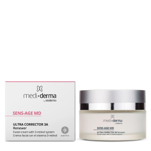 Medi+Derma / Sens-Age MD Ultra Corrector 3A Renewer Facial Cream - Восстанавливающий крем для лица с системой трех видов ретинола 50 мл