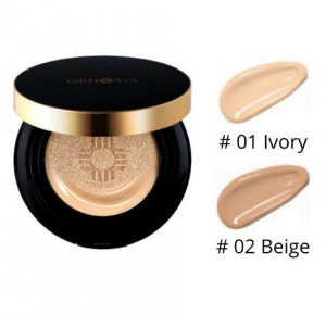 Genosys / Для макияжа Skin Caring Blemish Balm Cushion #01 IVORY - Кушон для лица, тон Айвори, SPF 50 1 5 шт.