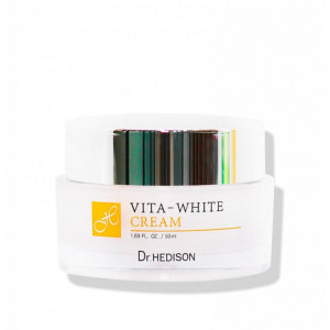 Dr. Hedison / Осветление кожи Vita White Cream - Осветляющий крем с витамином С 50 мл