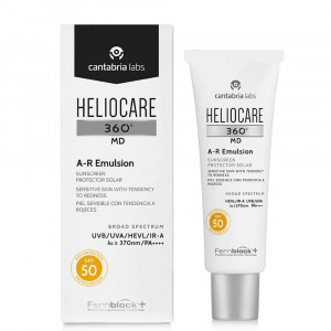 Cantabria Labs / Heliocare 360º MD A-R Emulsion SPF 50+ - Солнцезащитная эмульсия для лица с SPF 50+ для кожи c куперозом 50 мл