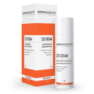 Dermaceutic / PREVENT C25 Cream, 30 мл. - Дневной крем-антиоксидант 30 мл