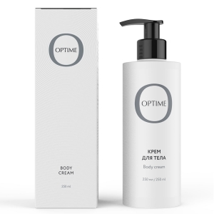 OPTIME / BODY Body Cream Parfum - Крем для тела с ароматом легкого парфюма, Годен до 10.2025 250 мл