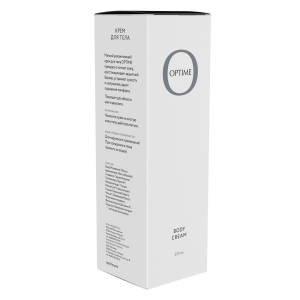 OPTIME / BODY Body Cream Parfum - Крем для тела с ароматом легкого парфюма, Годен до 10.2025 250 мл