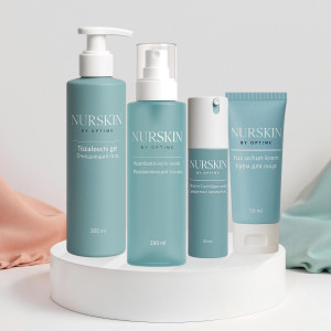 NURSKIN by Optime Набор NURSKIN из 4х средств: гель + тоник + сыворотка + крем 1 набор
