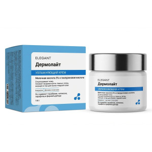 Perolite Dermolite Cream - Дермолайт увлажняющий крем с молочной 5%, гиалуроновой кислотой и мочевиной 2% 100 г