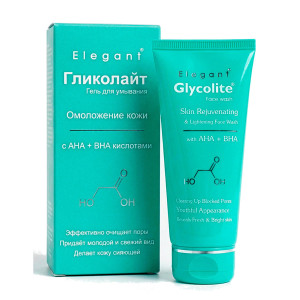 Perolite Glycolite Face Wash - Гликолайт гель для умывания с гликолевой 2%, молочной 2% и салициловой кислотой 2% 60 мл