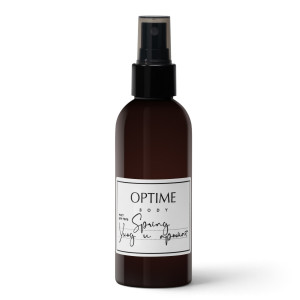 OPTIME / BODY Body Mist Spring - Мист для тела "Весна" с ароматом зеленого чая, цитрусовых, мяты и жасмина 150 мл