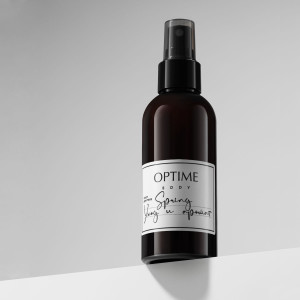 OPTIME / BODY Body Mist Spring - Мист для тела "Весна" с ароматом зеленого чая, цитрусовых, мяты и жасмина 150 мл