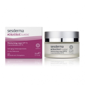 Sesderma / Acglicolic Classic Moisturizing Cream SPF 15 - Увлажняющий крем СЗФ 15 50 мл