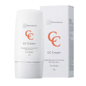 Dermaheal / CC Cream СС Cream Tan Beige - Крем-корректор для золотистой кожи (бежевый) SPF30 50 мл