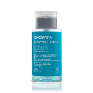 Sesderma / Sensyses Cleanser Sebum 200 мл - Липосомальный лосьон для снятия макияжа для жирной и склонной к акне кожи 200 мл