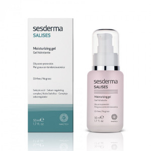 Sesderma / Salises Moisturizing Gel - Увлажняющий гель с салициловой кислотой 1,5% 50 мл