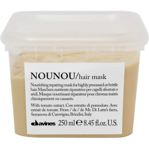 Davines / NOUNOU Nourishing Hair Mask, 250 мл. - Интенсивная восстанавливающая маска для глубокого питания волос 250 мл